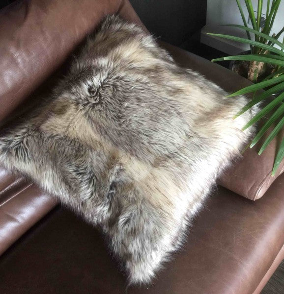 Faux Fur Pillow | A World of Bamboo