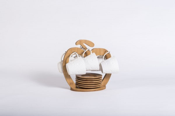 Bamboo Coffee Cup Set | A World of Bamboo