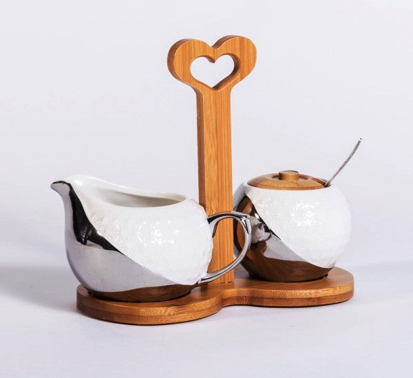 Sugar And Milk Set | A World of Bamboo